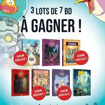 Enorme jeu concours pour gagner toute les BD des Aventuriers d'Ailleurs !