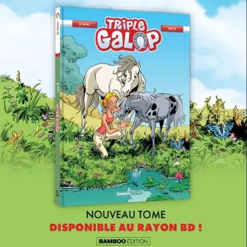 Triple Galop, la bd d'équitation est de retour ! 